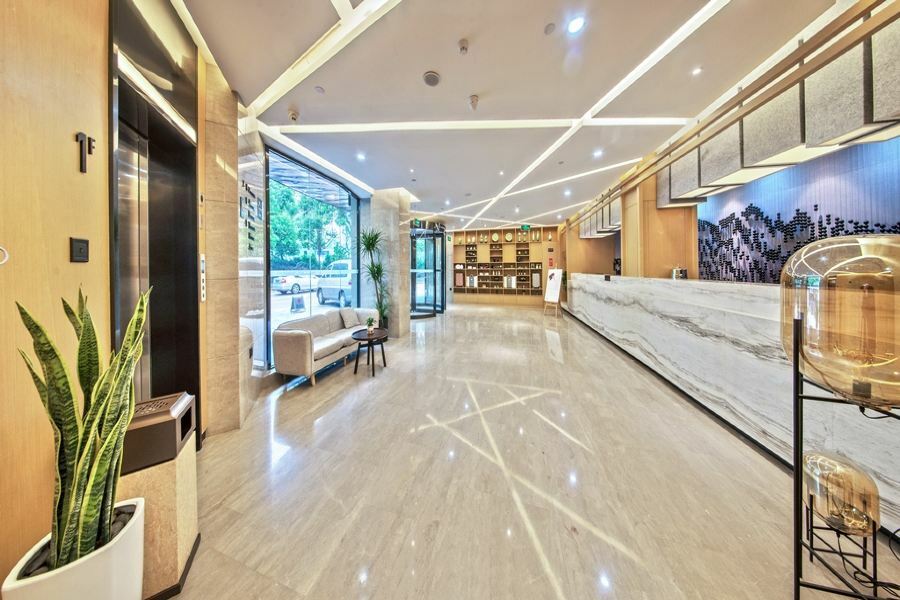 Atour Hotel Nanjing Sun Yat-Sen Mausoleum Scenic Area Alfalfa Garden Subway Station Eksteriør billede